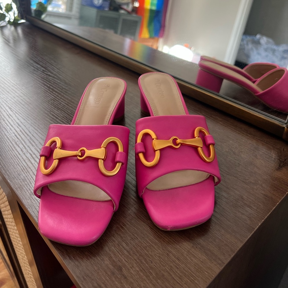 Pink Mules